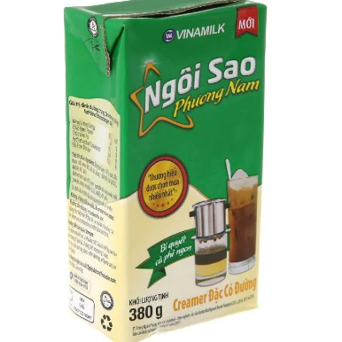 f (Hộp mini 380g) Sữa đặc Ngôi Sao Phương Nam Xanh Lá 380g -be185