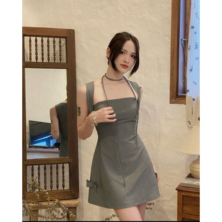Đầm Myung Xám Size S