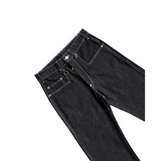ALCYUS | RAW DENIM PTS/ BLACK