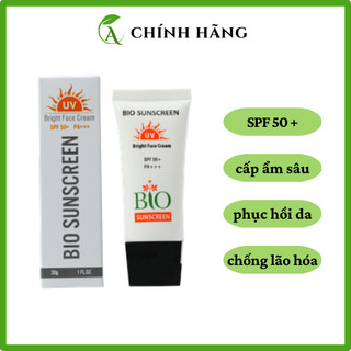 Kem chống nắng Bio sunscreen 30g - an toàn nuôi dưỡng da