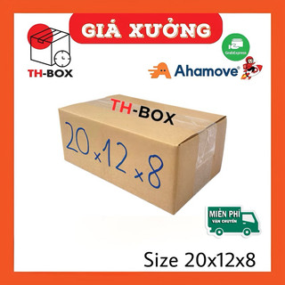 20x12x8 combo 100 hộp carton đóng hàng