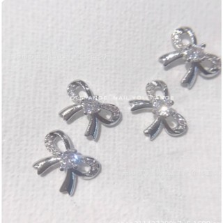Charm nơ đá đính móng hàn quốc trang trí móng tay
