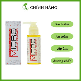 Dầu Tẩy Trang Micro Makeup Remover - Sạch Sâu Lỗ Chân Lông, Giảm Mụn Hiệu Quả