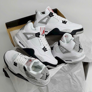 GIÀY J’D4 WHITE GRAY  LAI AU SC [ Full Box ]