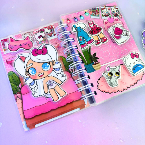 ( MỚI ) Đồ Chơi Ngôi Nhà Bằng Giấy Thủ Công Hello kitty | Avatar world busy book | toca boca dollhou