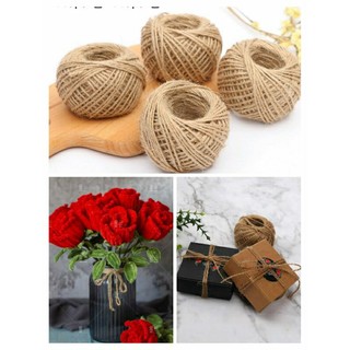 Cuộn dây thừng làm handmade, decor trang trí đường kính lớn 2mm