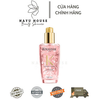 Dầu dưỡng tóc nhuộm kerastase elixir ultime l'huile rose oil 100ml