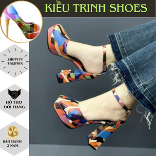 Giày dép nữ cao gót 12 phân thời trang siêu hot trend