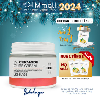 Kem dưỡng ẩm trắng da phục hồi Collagen Hàn Quốc Lebelage Dr. Cure Cream Mmall nhập khẩu chính hãng Mmall_vn