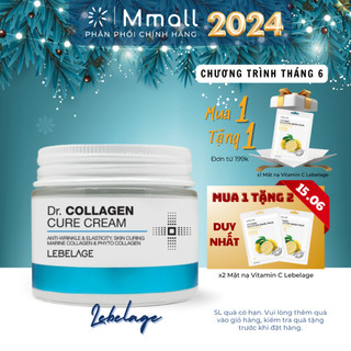 Kem dưỡng ẩm collagen Hàn Quốc Lebelage Dr. Collagen Cure Cream chống lão hoá ngừa vết nhăn dùng ngày và đêm 70ml