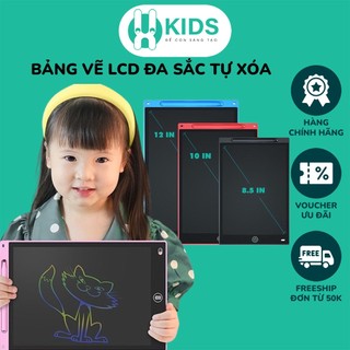 Bảng vẽ tập viết LCD đa sắc tự xóa giáo dục thông minh phiên bản mới X KIDS kèm bút sẵn pin cho trẻ em học tập tiện lợi