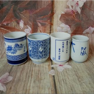 Ly uống nước, uống trà sứ Nhật cao cấp - ly xưa gốm sứ nhật