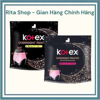 Băng vệ sinh kotex ban đêm dạng quần size m-l 2 miếng