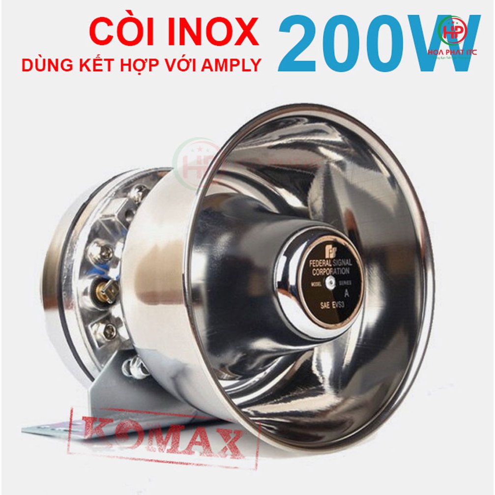 Bộ còi hú 200W cho xe ưu tiên CJB-C200TT