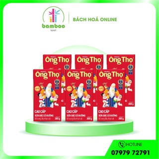 Combo 6 hộp sữa đặc có đường ông thọ đỏ - 380g/hộp giấy