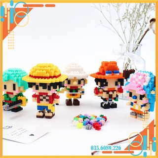 Lego mini - mô hình lắp ráp 3d siêu dễ thương