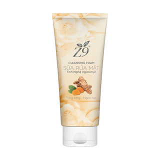 Sữa rửa mặt tinh nghệ ngừa mụn sạch mụn sáng da z9 80ml z09