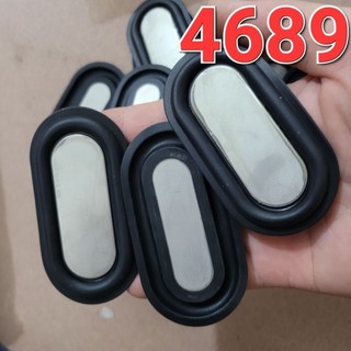 Màng loa cộng hưởng hình bầu dục 8cm tấm nhôm
