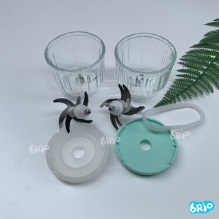 Cối Thủy Tinh Thay Thế, lưỡi dao thay thế Máy Xay Hattiecs 6 lưỡi, 8 lưỡi