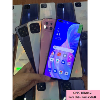  điện thoại Oppo Reno4 Z 5G  8GB-256GB  - Màn 6.57 inch - Pin tận 4000mah 