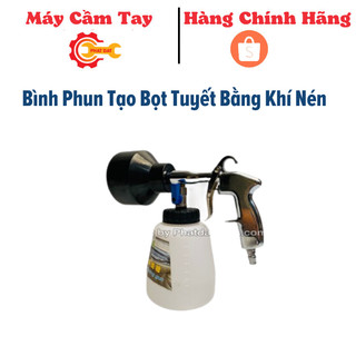 Bình phun tạo bọt tuyết dùng khí nén 1000ml-Đầu đen
