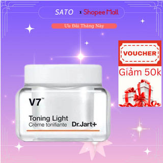 Kem dưỡng trắng tái tạo da V7 Toning Light Dr.Jart+ 50 ml