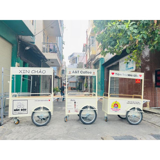 Xe Trà Sữa, Xe đẩy bán hàng