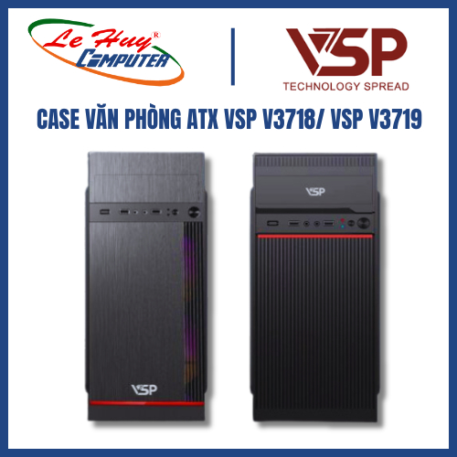 CASE VĂN PHÒNG ATX VSP V3718/ VSP V3719
