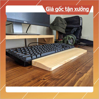 Kê lót tay bàn phím ,kê tay bàn phím bằng gỗ thông , chống mỏi cổ tay, gỗ thông nhập khẩu