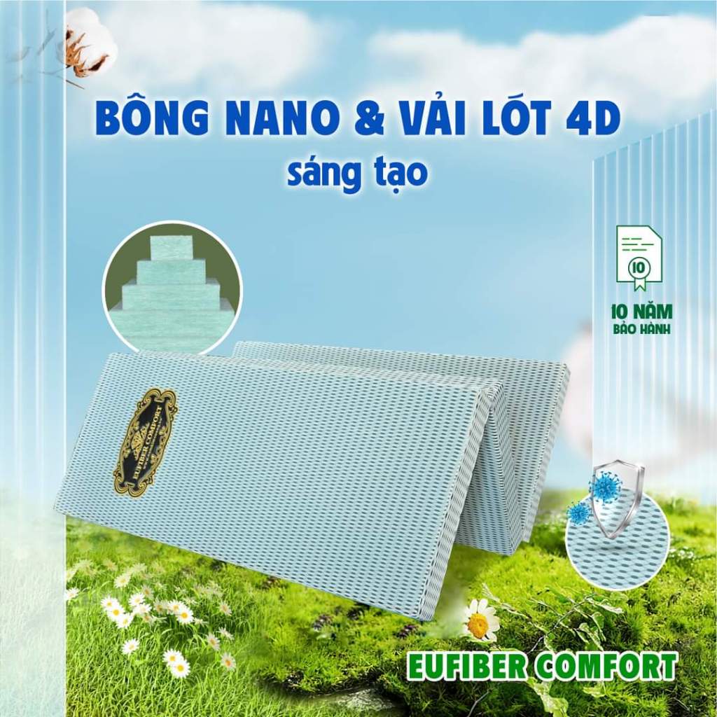 Nệm bông ép Kim Cương EUFIBER COMFORT