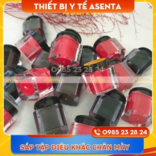 Sáp tập điêu khắc chân mày trên da giả, mực tập khắc (Đen, Đỏ, Nâu)