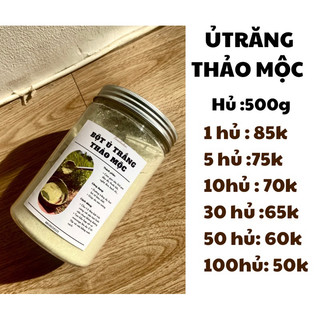 Bột ủ trắng thảo mộc thiên nhiên 500gram