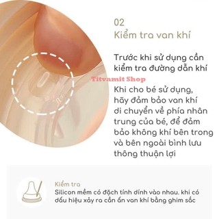 [CHÍNH HÃNG] Núm ti Moyuum Hàn Quốc đủ size 1 - 4