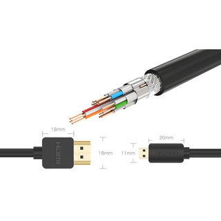 Dây cáp Micro HDMI to HDMI UGREEN 1,5m -30102