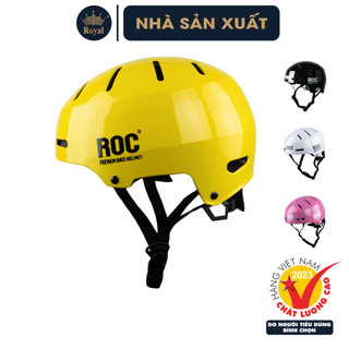Nón xe đạp thể thao ROC R17, Siêu nhẹ, Thoáng khí, Nhiều màu sắc, Hàng chính hãng, Bảo hành 12 tháng