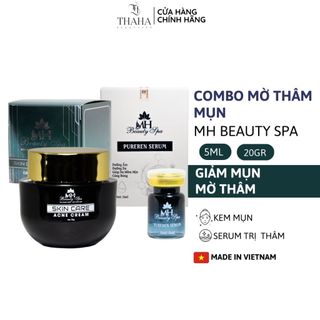 Combo mờ thâm mụn, serum giảm thâm siêu tốc, kem mụn, dưỡng trắng da, mờ thâm, ngừa mụn, giảm mụn
