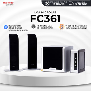 Loa Vi Tính Bluetooth Microlab FC361BT, Công Suất 54W - Hàng Chính Hãng
