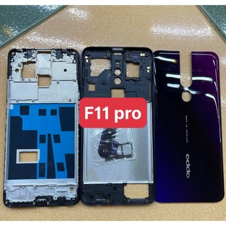 Full bộ vỏ +xương+khay sim kèm kính camera phím bấm oppo f11 pro-lên máy đẹp