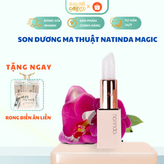 Son Dưỡng Ma Thuật Natinda Magic Tattoo Gold Lipstick 3.5G Lâu Trôi, Dưỡng Môi Căng Bóng Hương Chất Care