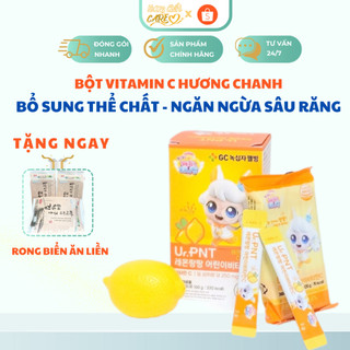 Bột Vitamin C Bùng Nổ Hương Chanh Tươi Mát Bổ Sung Đầy Đủ Thể Chất Cho Bé, Ngăn Ngừa Sâu Răng Hiệu Quả
