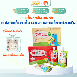 Hồng Sâm HIDINO Hàn Quốc Hương Chất Care Hỗ Trợ Tăng Chiều Cao Cho Bé, Giúp Bé Ăn Ngon, Phát Triển Toàn Diện