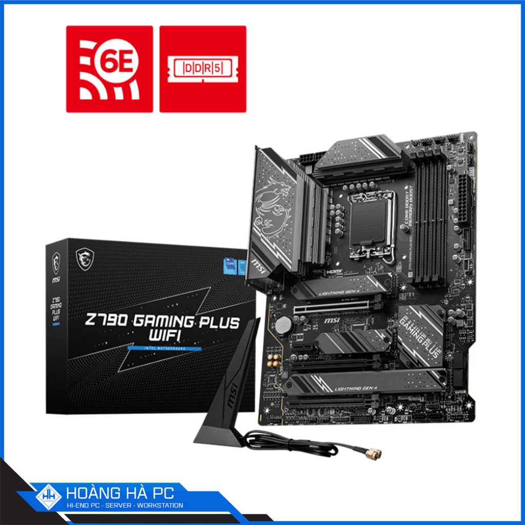 Mainboard MSI Z790 GAMING PLUS WIFI (Intel Z790, Socket 1700, ATX, 4 khe RAM DDR5)