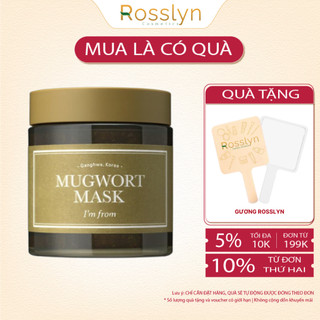 Mặt nạ ngải cứu i'm from dưỡng da, thải độc da hiệu quả mugwort mask 110g rosslyn ia000005