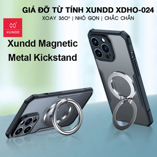 [Hỏa Tốc HCM] Giá đỡ điện thoại từ tính XUNDD Metal Magnetic Ring Holder (XDHO-024)