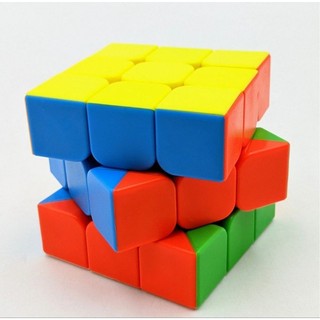 [MUA 1 ĐƯỢC 3] Rubik 3x3 Khối Lập Phương viền trắng + TẶNG móc khóa rubik, Rubik Snake và mô hình kèm theo