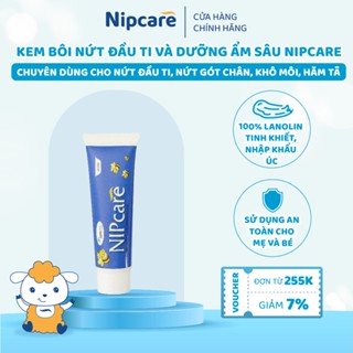 Kem bôi nứt đầu ti, nứt gót chân, hăm tã Novocare - Nipcare 25g giúp làm mềm da, dưỡng ẩm, dịu da, giảm khô da