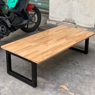 Bàn gỗ bệt Nội Thất DT chân gấp xếp gọn gàng ( 60x100x35cm)