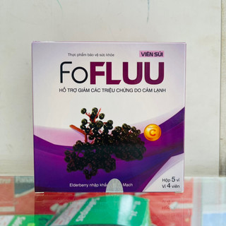 Viên sủi FoFLUU - 20 viên - hỗ trợ giảm các triệu chứng do cảm lạnh