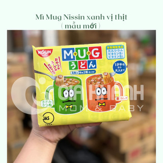 Mì MUG vàng + trắng Nissin