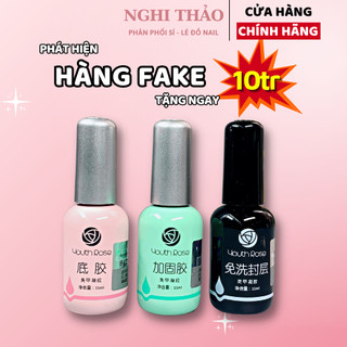 Top hoa hồng chính hãng, sơn top bóng gel 15ml